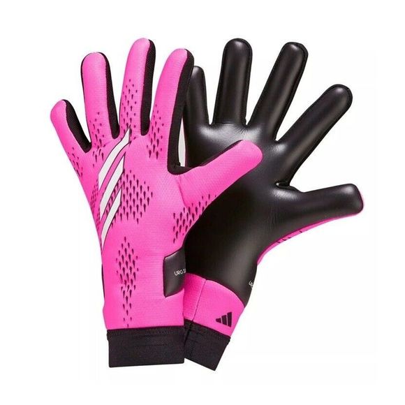 NEW Adidas X GL LEAGUE Pink Goalie URG 3.0 Goalkeeper Soccer Gloves Size 8 - Picture 8 of 14